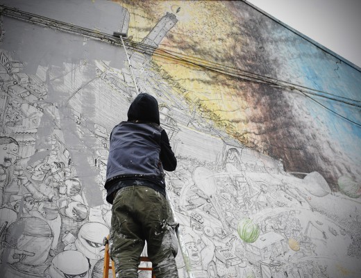 Street Art by Blu in Bologna