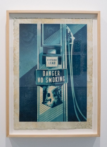 Danger No Smoking / Earth Crisis Exhibition / Shepard Fairey 2016