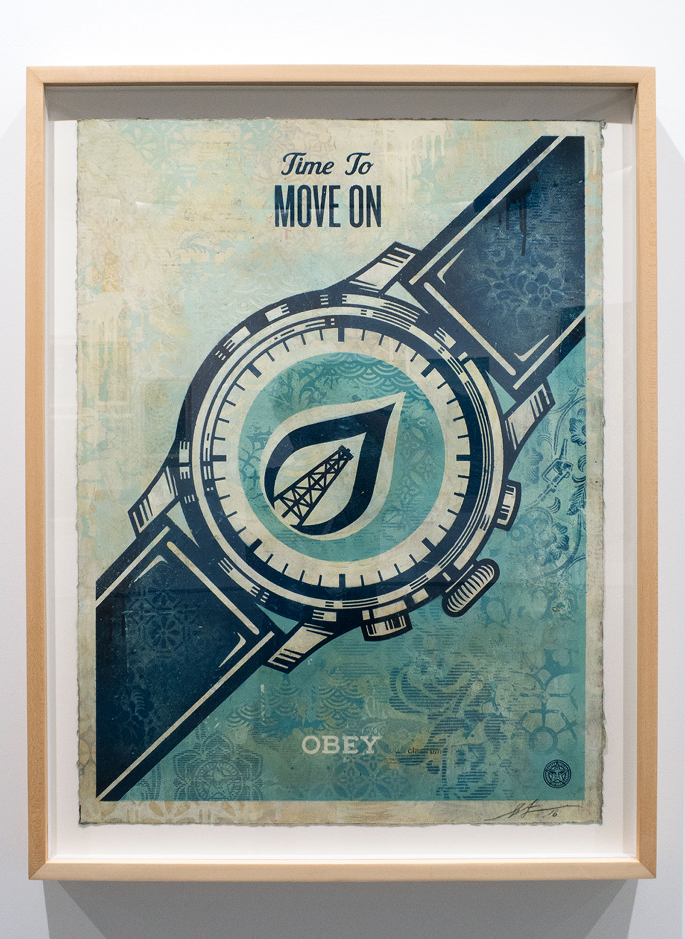 Time To Move ON / Earth Crisis Exhibition / Shepard Fairey 2016
