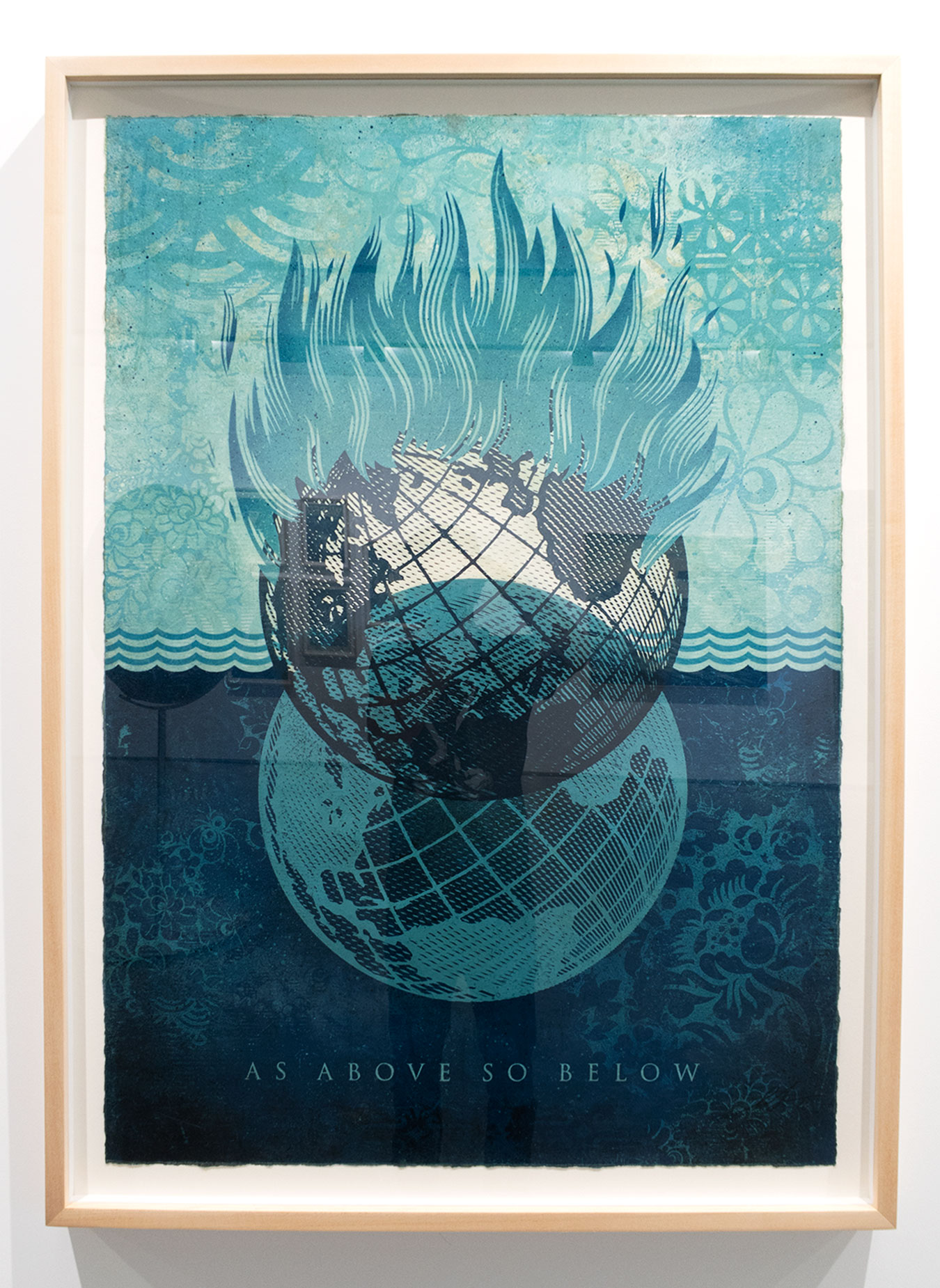As Above So Below / Earth Crisis Exhibition / Shepard Fairey 2016