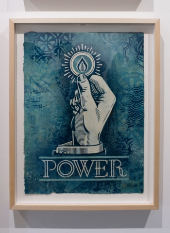 Power Bidder / Earth Crisis Exhibition / Shepard Fairey 2016