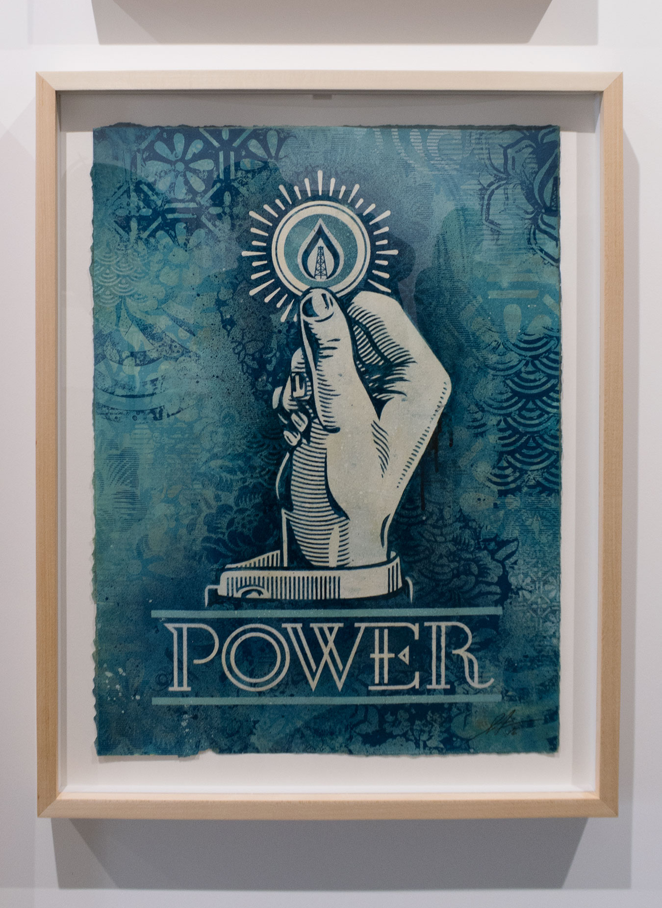 Power Bidder / Earth Crisis Exhibition / Shepard Fairey 2016