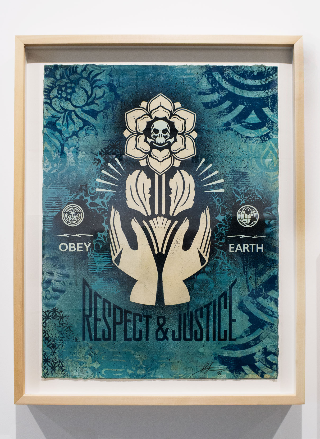 Respect & Justice / Earth Crisis Exhibition / Shepard Fairey 2016